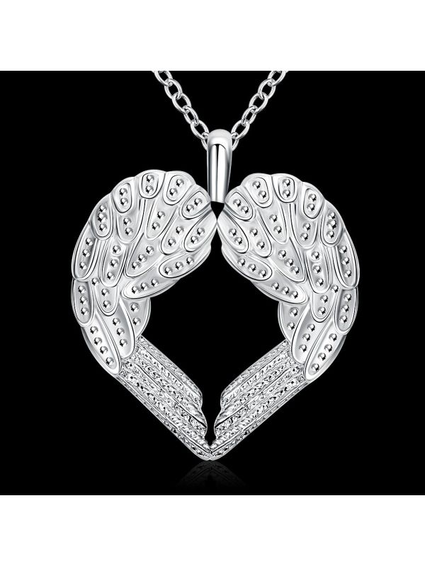 Collier Ailes d'Ange Protecteur - Plaqué Argent