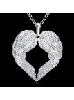 Collier Ailes d'Ange Protecteur - Plaqué Argent