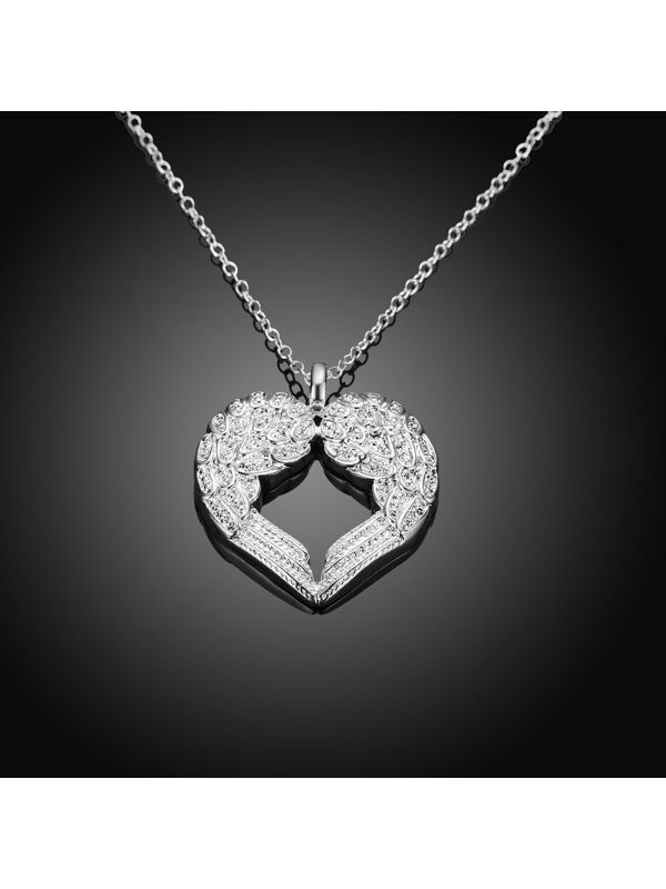 Collier Ailes d'Ange Protecteur - Plaqué Argent