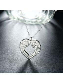 Collier Ailes d'Ange Protecteur - Plaqué Argent