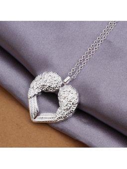 Collier Ailes d'Ange Protecteur - Plaqué Argent