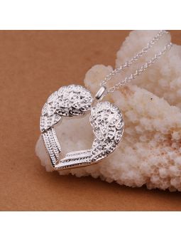 Collier Ailes d'Ange Protecteur - Plaqué Argent