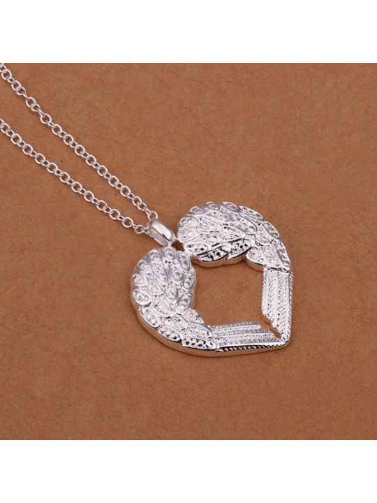 Collier Ailes d'Ange Protecteur - Plaqué Argent