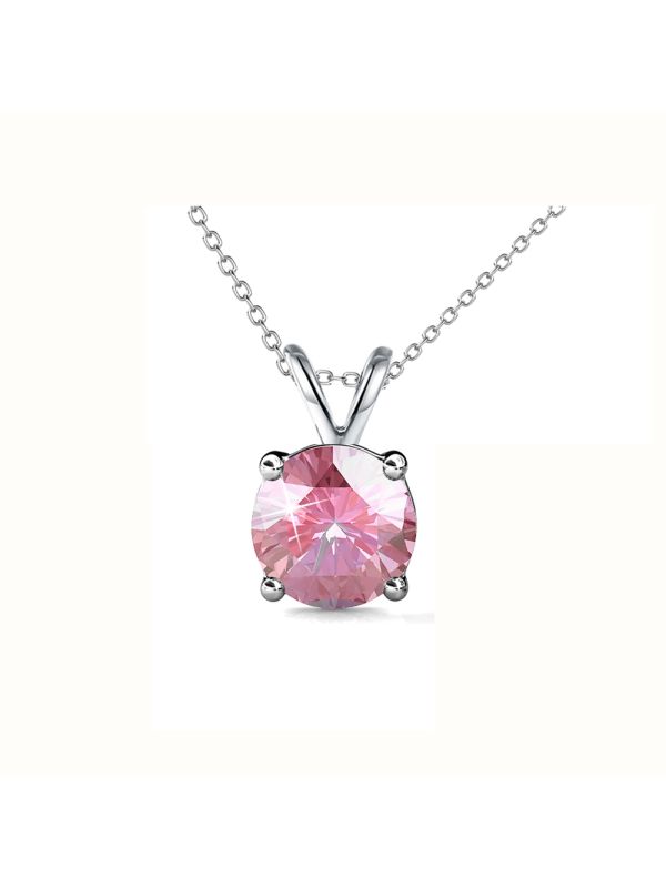Coffret Élégance de 3 Parures en Plaqué Platine avec Cristaux Autrichiens Transparent, Rose et Fumé
