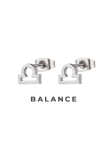Boucles d'Oreilles Astrologiques en Acier Inoxydable - 8mm