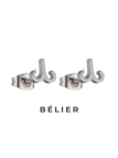 Boucles d'Oreilles Astrologiques en Acier Inoxydable - 8mm