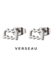 Boucles d'Oreilles Astrologiques en Acier Inoxydable - 8mm