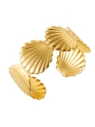 Bracelet Doré Coquillages en Acier Inoxydable – Esprit Plage Chic Ajustable