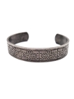 Bracelet Viking Croix Médiévales – Acier Titane Ajustable