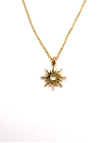 Collier Enfant Soleil Doré – Bijou Lumineux en Acier Inoxydable