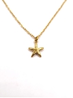 Collier Enfant Étoile de Mer Dorée – Bijou Marin en Acier Inoxydable