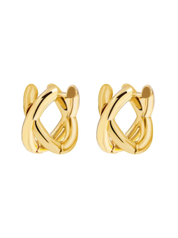copy ofBoucles d’Oreilles Goutte Évasée – Doré en Acier Inoxydable