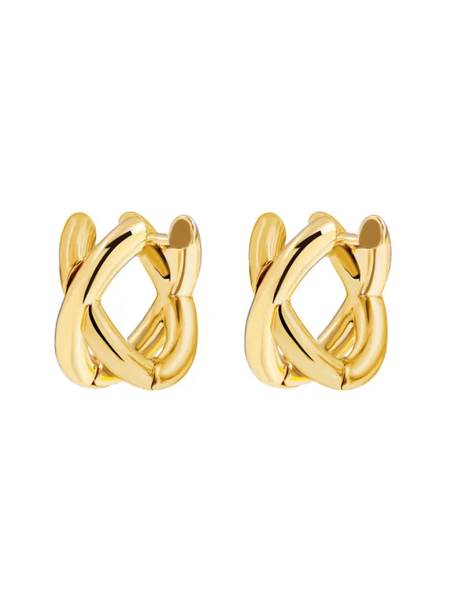 copy ofBoucles d’Oreilles Goutte Évasée – Doré en Acier Inoxydable