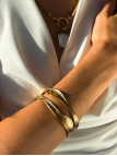 copy ofBracelet Jonc Classique – Acier Doré 6 mm