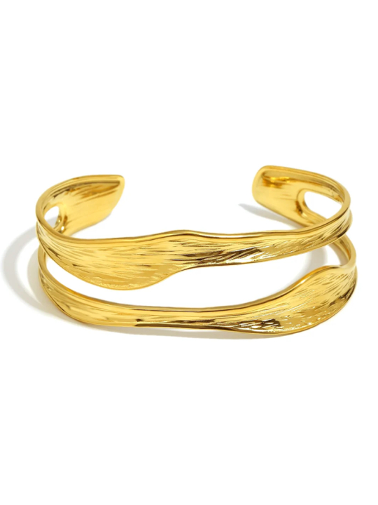 copy ofBracelet Jonc Classique – Acier Doré 6 mm