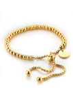 copy ofBracelet Nœud Infini – Double Chaîne Dorée Ajustable