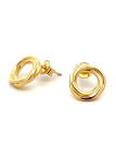 copy ofcopy ofcopy ofBoucles d’Oreilles Goutte Évasée – Doré en Acier Inoxydable