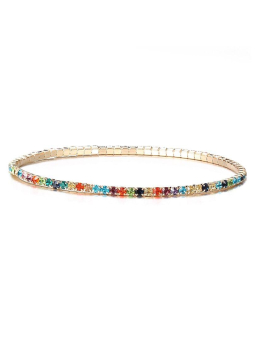 copy ofcopy ofcopy ofcopy ofBracelet Perles Doré en Acier Inoxydable avec Cristal – Élégant & Intemporel
