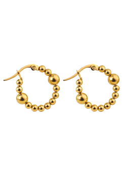 copy ofcopy ofBoucles d’Oreilles Goutte Allongée Doré en Acier Inoxydable – Élégance Minimaliste