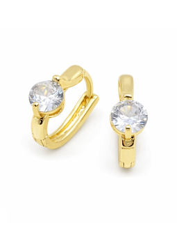 copy ofcopy ofcopy ofBoucles d’Oreilles Doubles Anneaux Texturés Dorées Plaqué Or 18K – Diamètre 35 mm