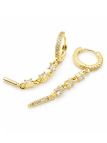 copy ofcopy ofcopy ofcopy ofBoucles d’Oreilles Doubles Anneaux Texturés Dorées Plaqué Or 18K – Diamètre 35 mm