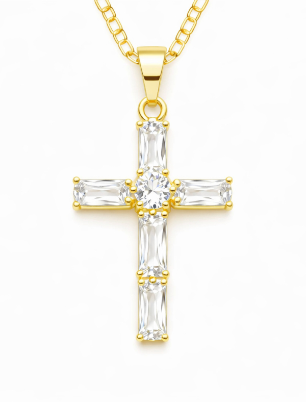 copy ofcopy ofcopy ofCollier Ange & Étoile Rose Doré Plaqué Or 18K – Pendentif 30 mm